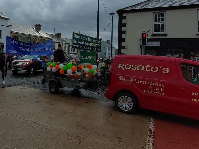 St Patrick's Day in Moville March 17, 2023.