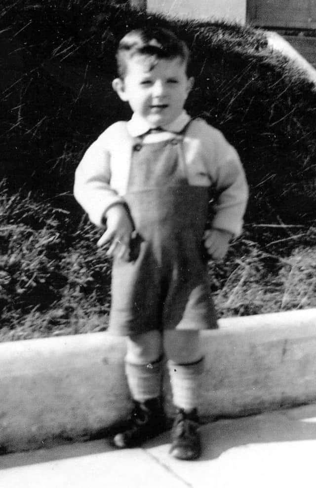 A young Hugh Gallagher.