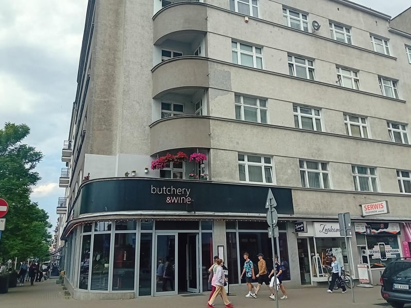 The award-winning Butchery & Wine in Gdynia.