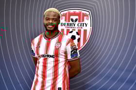 Dipo Akinyemi can't wait to get started at Derry City.
