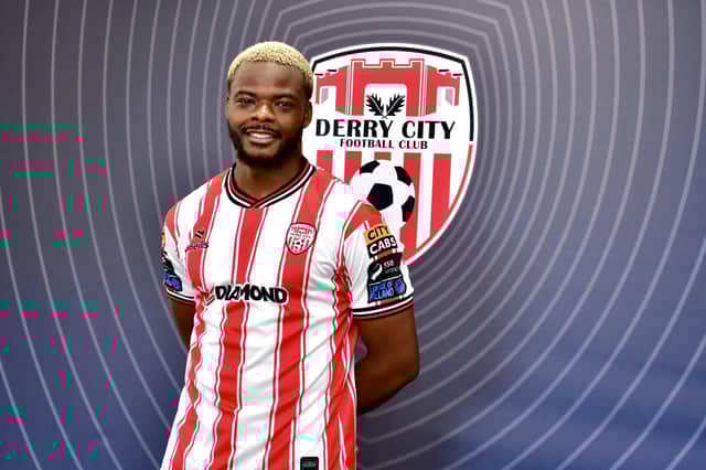 Dipo Akinyemi can't wait to get started at Derry City.