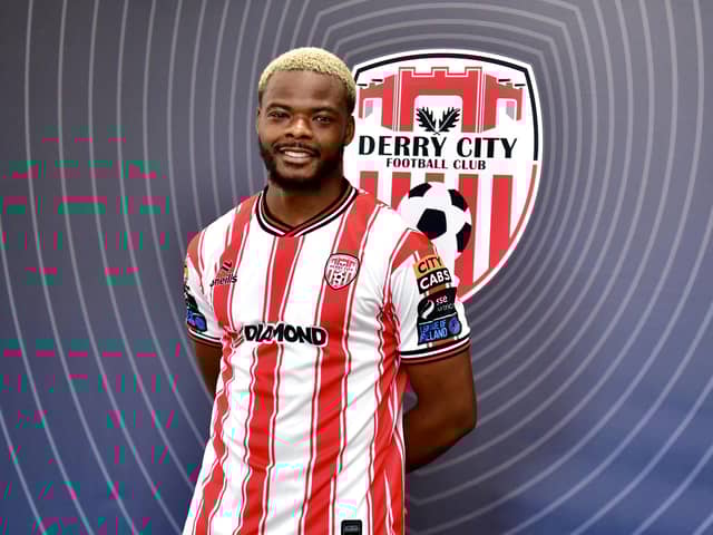 Dipo Akinyemi can't wait to get started at Derry City.