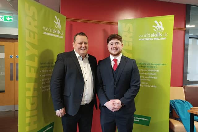 Brendan will be competing in the WorldSkills Plastering and Interior Systems competition.