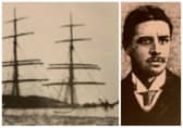 The 'William Tillie' clipper built in 1880 shown laden with coal for S America and Charles Bigger.