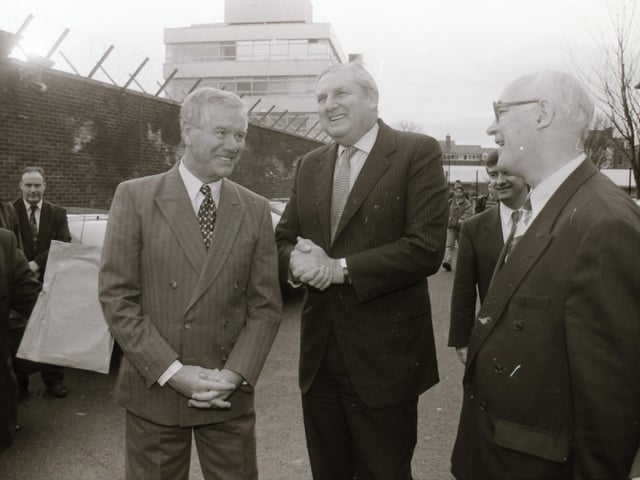 Sir Patrick Mayhew visit.