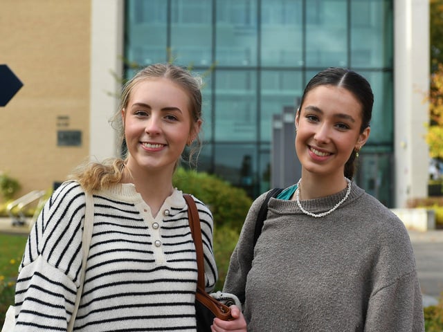 The two students are from Lurgan and went to the same secondary school together. Judith Savage is studying Physiotherapy whilst Haley Thompson is studying Paramedic Science. Judith and Haley have been living in Derry for over a week now and look forward to exploring the Maiden City.