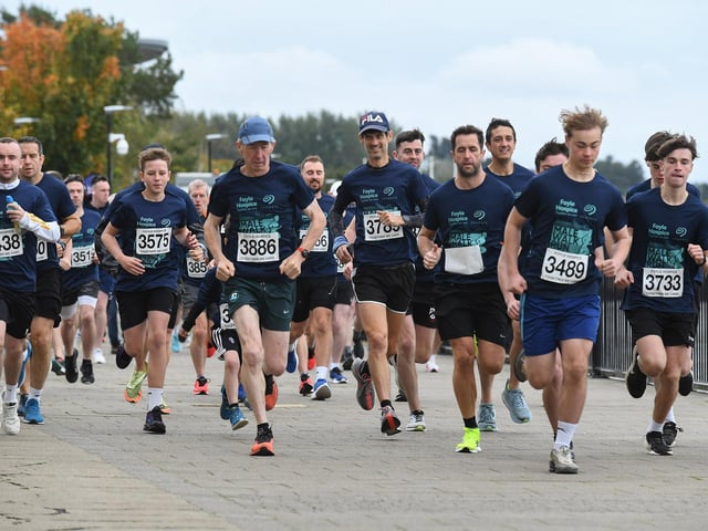 Foyle Hospice Run/Walk participants. Photo: George Sweeney