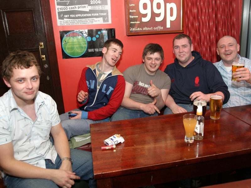 Patrons at the Strand Bar in 2004.