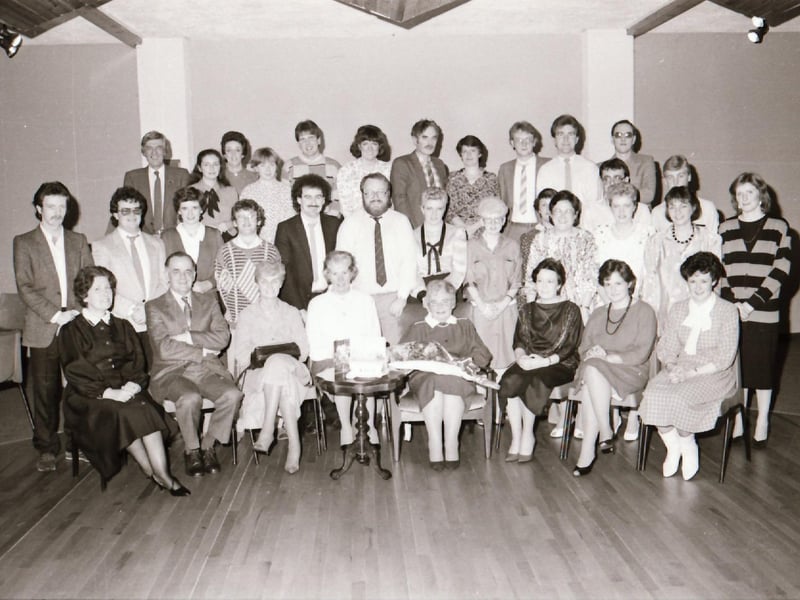 Grasha HQ Staff officers retirement.