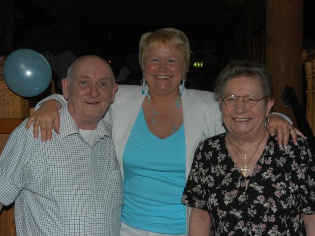 Anne McGinley turned 40, 20 years ago, celebrating with a party.