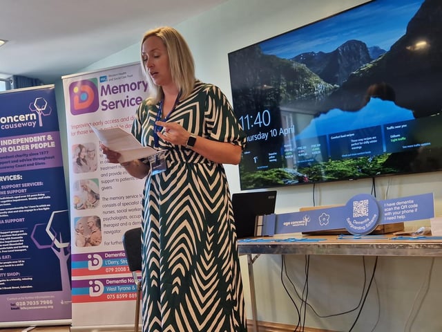 Age Concern Causeway’s Manager Mandy Corr