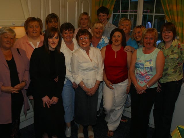 Parties and celebrations back in 2004: Gareth Devlin.