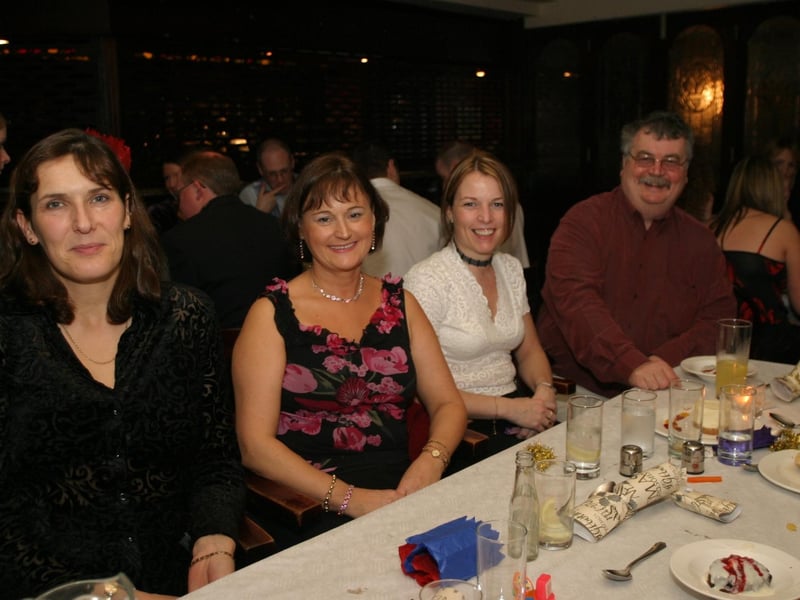 Christmas parties in Derry in December 2003.