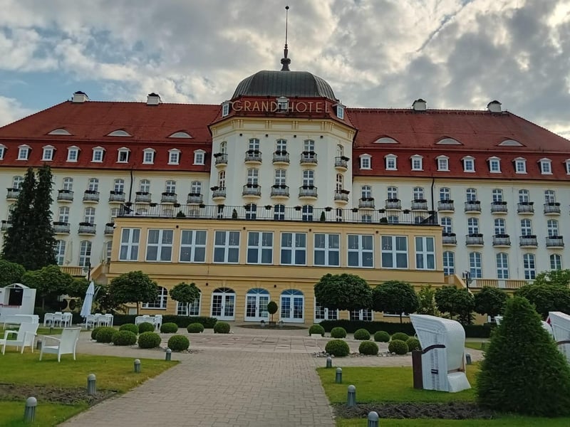 The Grand Hotel in Sopot.