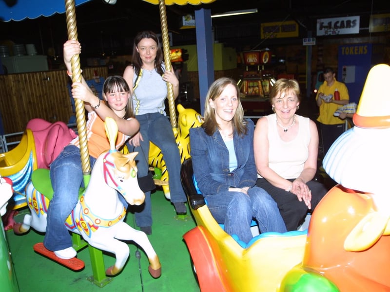 Derry people partying in September 2003