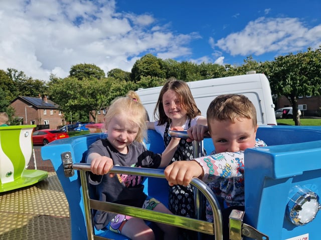 The sun was shinning for Currynierin Fun Day on Monday as members of the community came out for some fun in the sun.