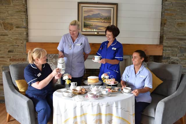Foyle Hospice nurses take a break for a well-deserved cuppa