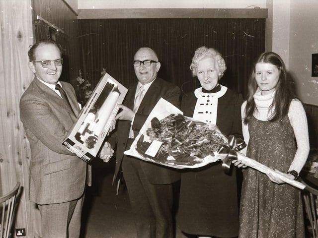 Norman Deane Inland Revenue retirement presentation.