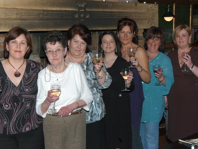 Patricia McCallion's 40th birthday with family and friends.