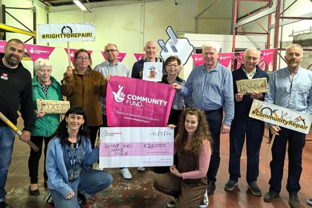Volunteers and committee members of Repair and Share Foyle