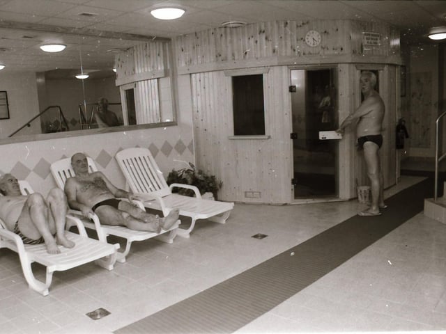 Templemore Sports Complex Sauna Suite.