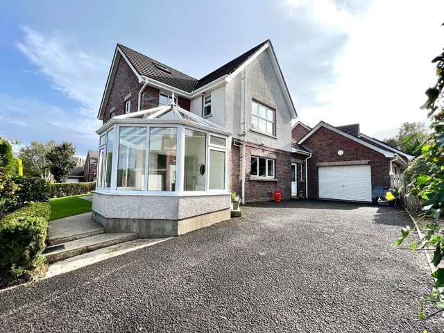 Four bed detached property with a garage for sale in Derry