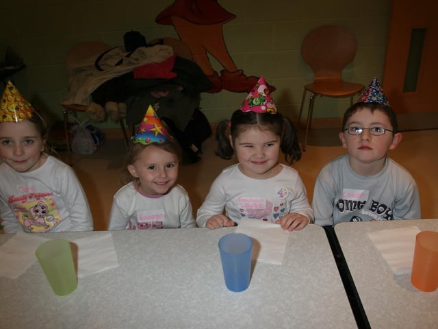 Louise's 4th birthday.