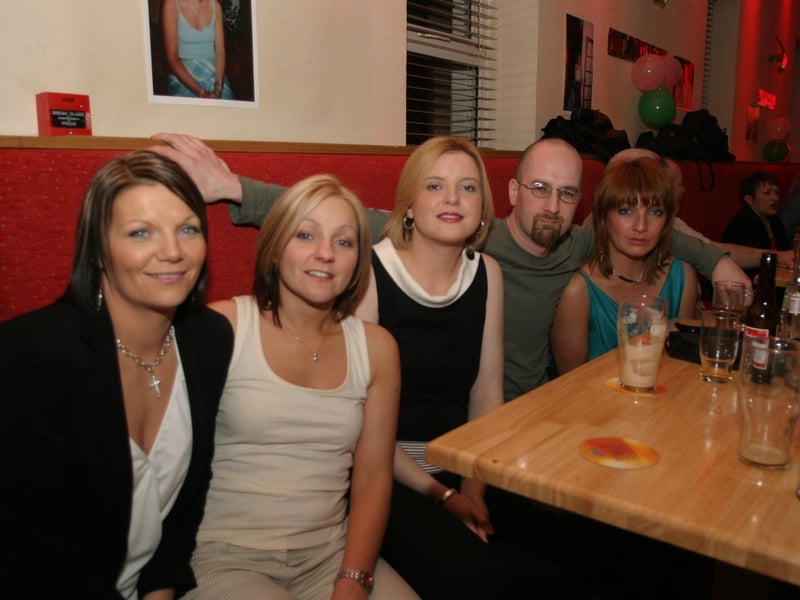 Parties and celebrations back in 2004: Jacqui Doherty.
