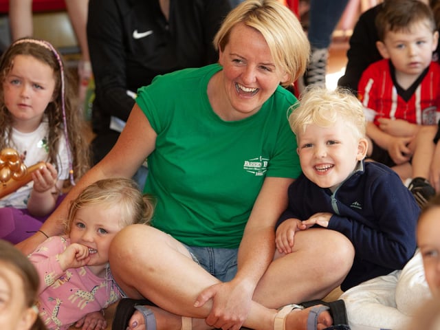 Children enjoyed storytelling, face painting, family picnics, a drumming circle and even the fantastic Parky The Magician weaved his tricks to the enjoyment of children and parents alike.