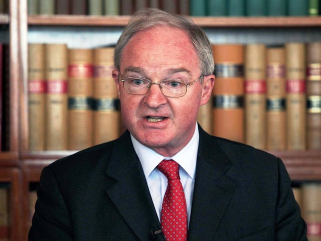2010 Sir Declan Morgan, Lawyer. Photo-Jonathan Porter/Presseye.