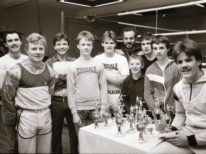 St Mary's Boxing Club boxing tournament.