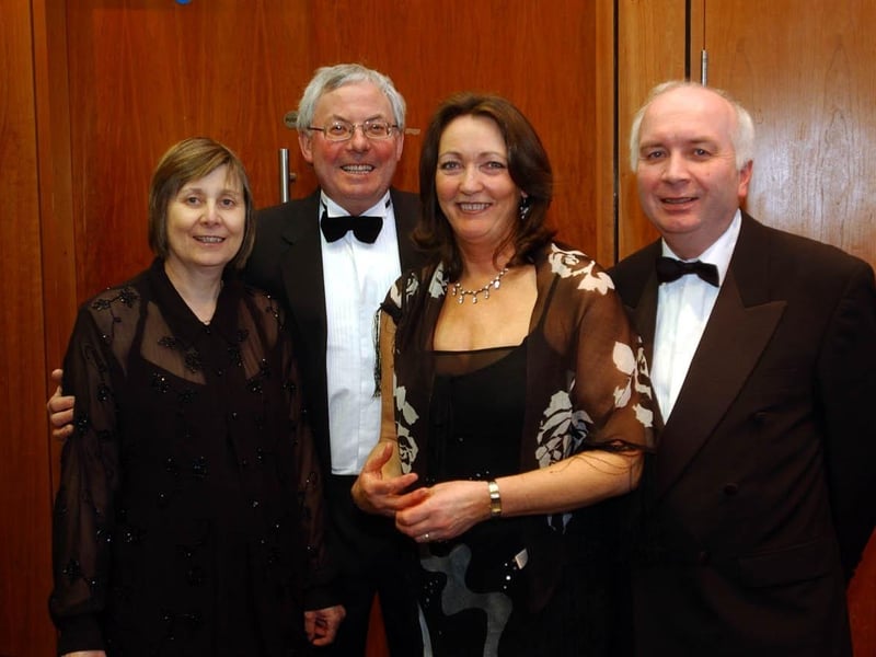 Mary and Tony Furey, and Pauline and Tom Castigan pictured at the City Htoel. (0805A12) : .