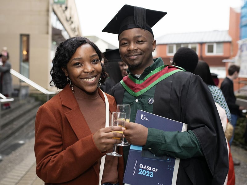 Winter graduates in Derry.