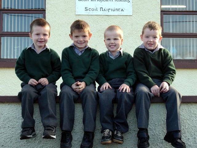 20 YEARS ON: Pictures of Derry children starting primary 1 in September 2003