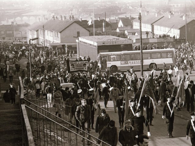 Devine Breslin Memorial March in Strabane.