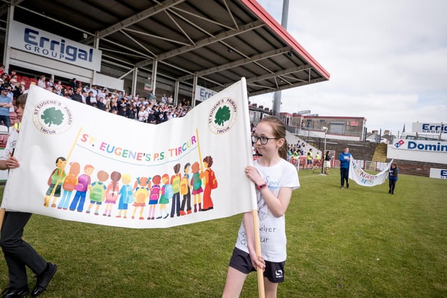 The annual Fan the Flame mass was celebrated recently in Celtic Park for pupils who recently made their confirmation.