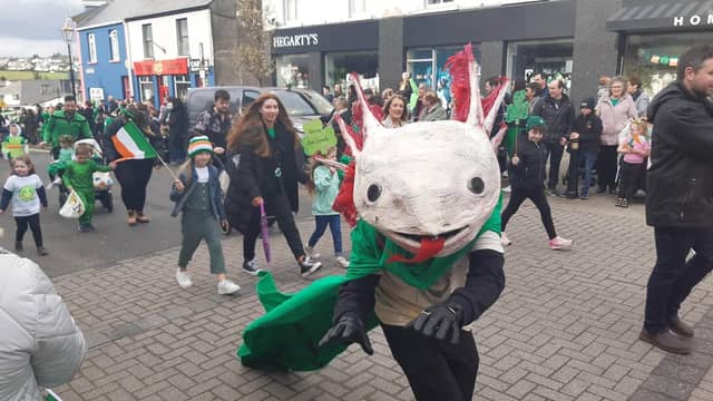 Buncrana St Patrick's Day parade 2023.