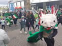 Buncrana St Patrick's Day parade 2023.