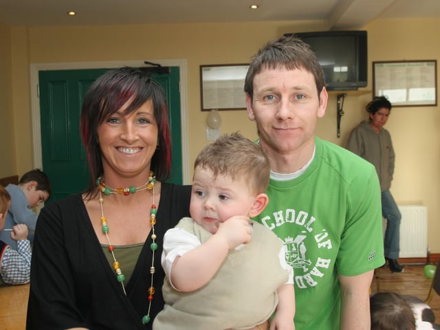 Parties and celebrations in March 2005: Davin McIntyre.