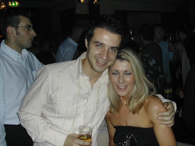 Derry people partying in Da Vinci's in November 2003