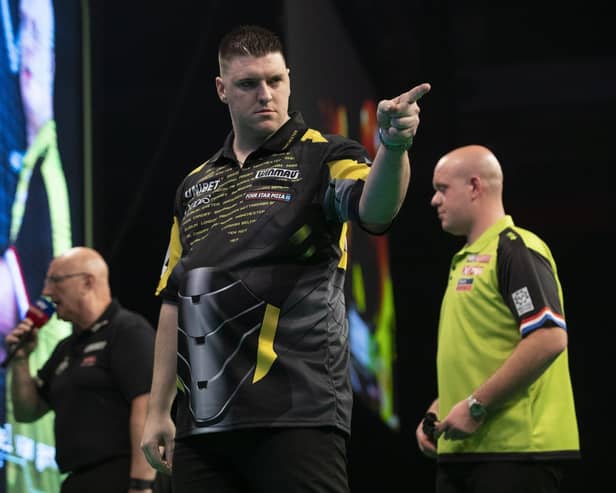 Daryl Gurney faces Rob Cross in the BoyleSports World Grand Prix later tonight.
