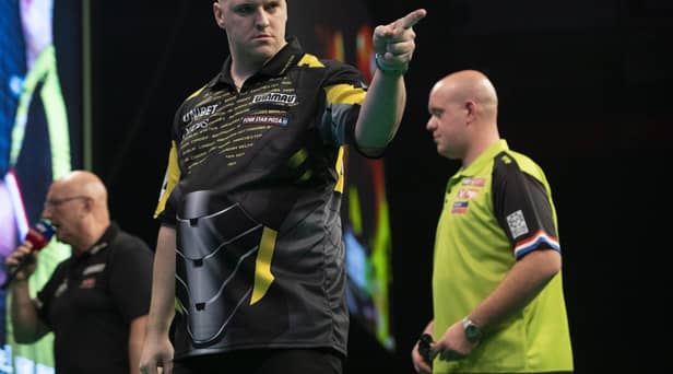 Daryl Gurney faces Rob Cross in the BoyleSports World Grand Prix later tonight.