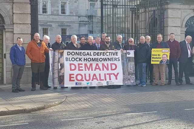 Some elected representatives pictured at Leinster House.