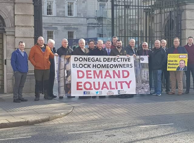 Some elected representatives pictured at Leinster House.