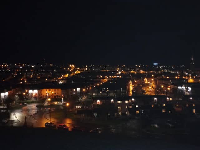 Derry view from the City Walls.