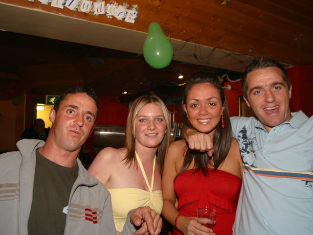 Parties and celebrations in September 2004: Maurice McGowan.