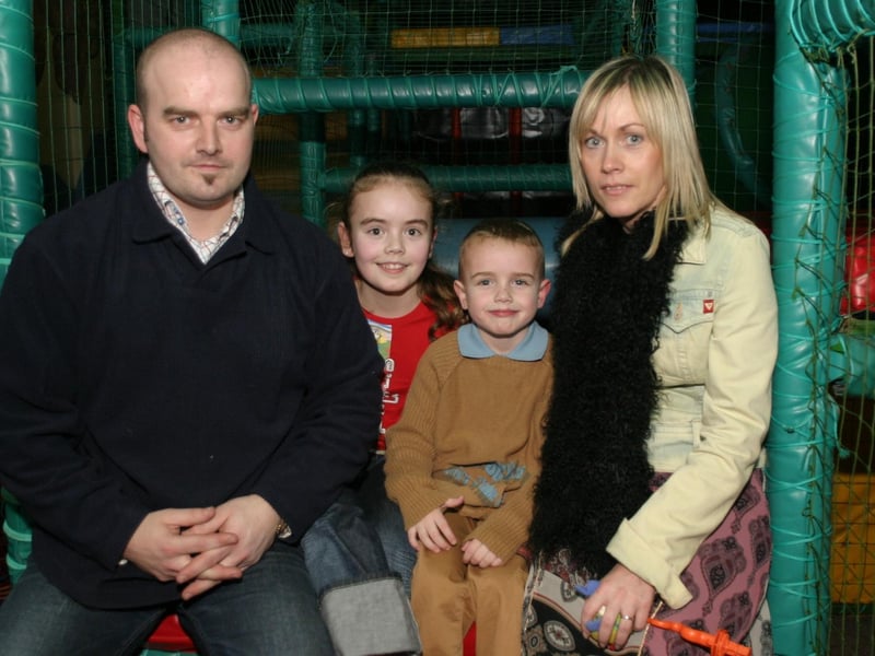 Celebrations back in 2004: Jack Coyle.