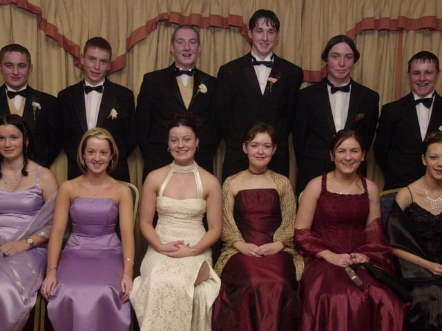 Scoil Mhuire School Formal in January 2002.