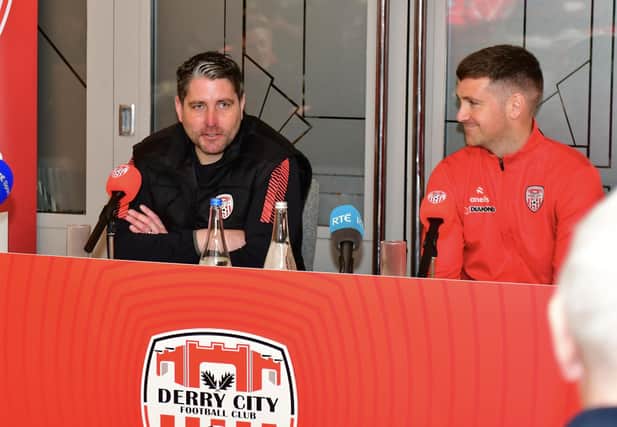 Both Ruaidhri Higgins and his former captain Patrick McEleney have left Brandywell.