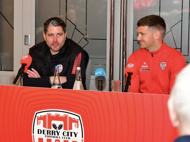Both Ruaidhri Higgins and his former captain Patrick McEleney have left Brandywell.
